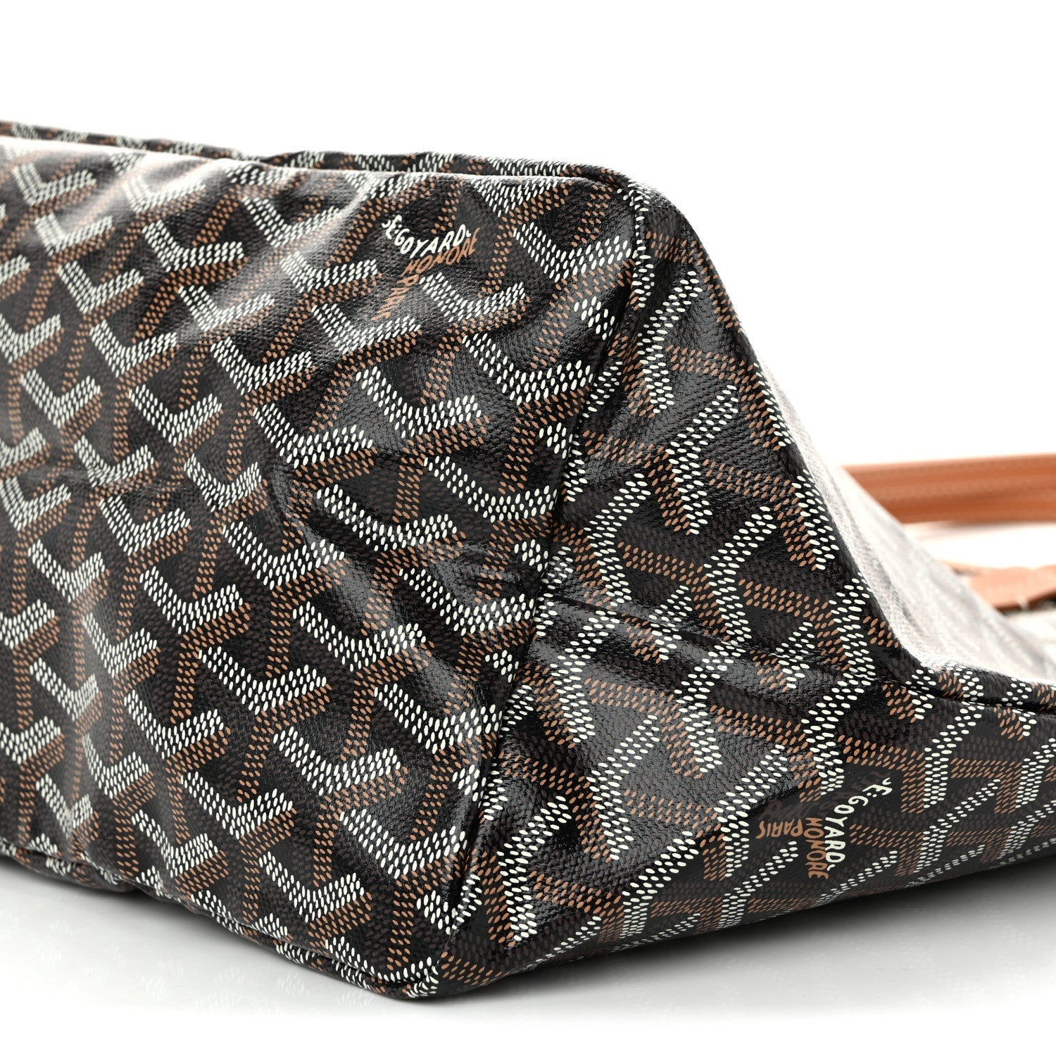 Goyardine Saint Louis PM PM Black Gold