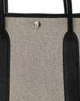 Toile Buffle Skipper Garden Party 36 MM Tote Black