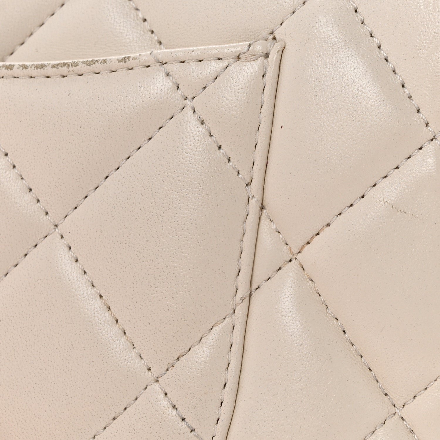 Lambskin Quilted Small Trendy CC Dual Handle Flap Bag White