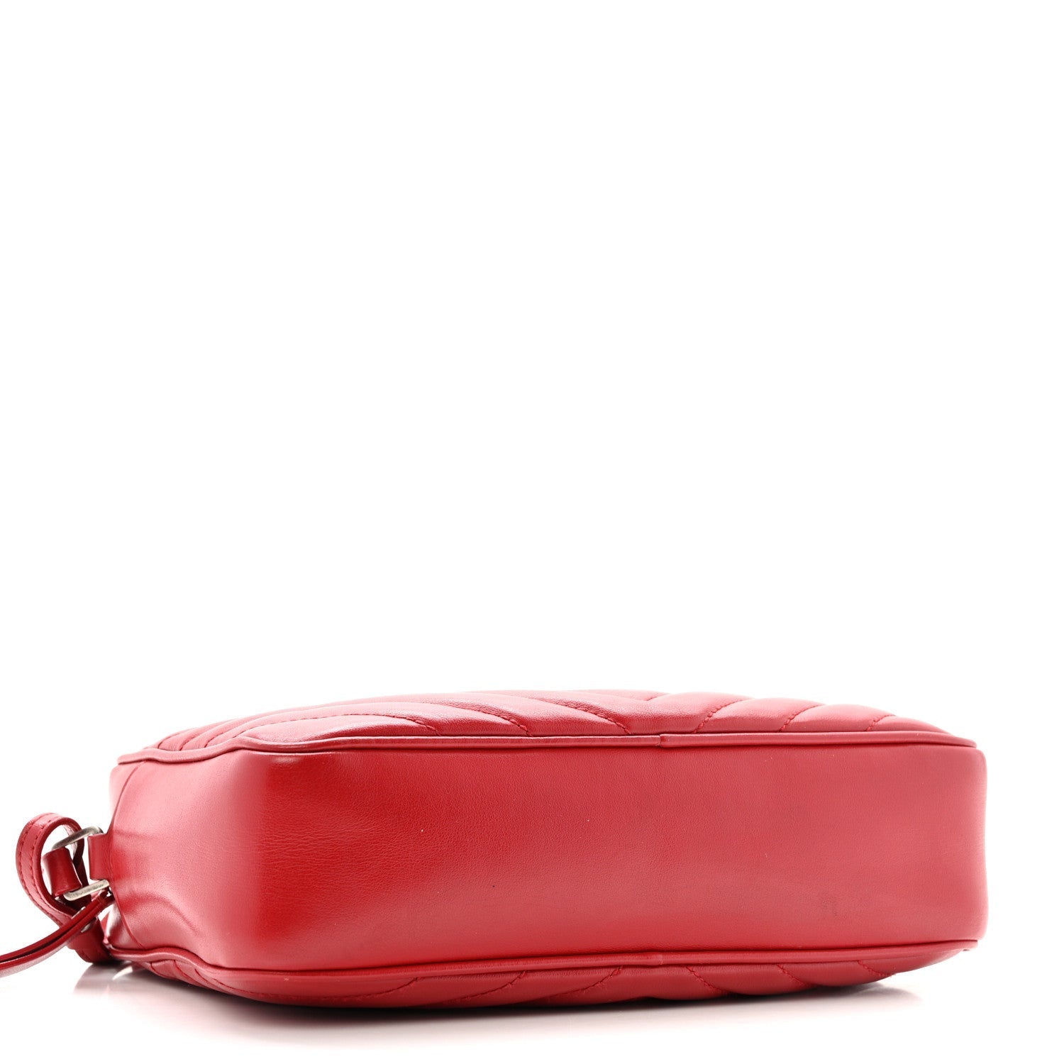 Calfskin Matelasse Monogram Lou Camera Bag Red