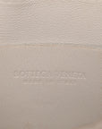 Lambskin Maxi Intreccio Candy Cassette Crossbody Bag Chalk