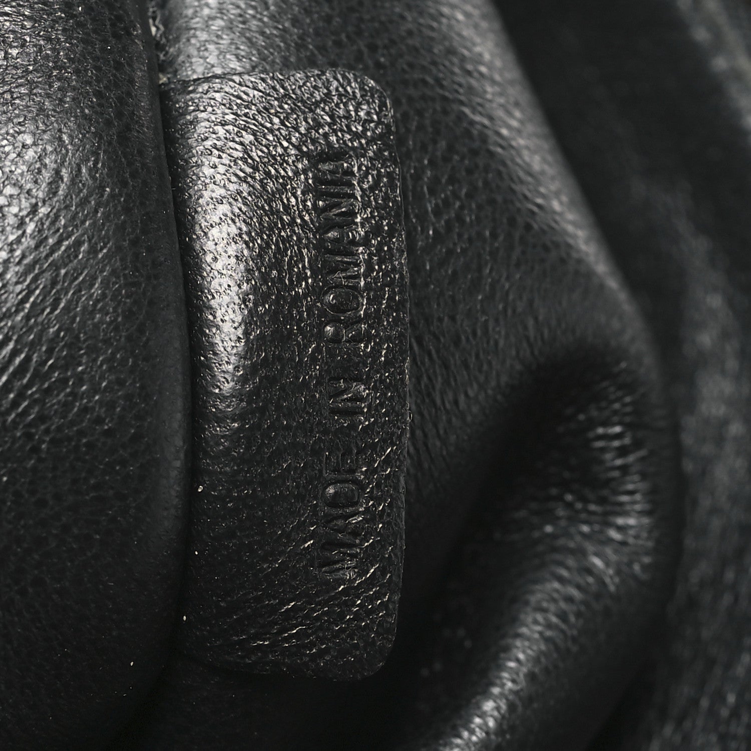 Heritage Grain Check Embossed Medium Dewsbury Tote Black