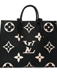 Empreinte Monogram Giant Onthego GM Black Beige