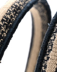 Shearling Cannage Small Book Tote Ecru Blue