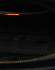 Spazzolato Mini Zippered Tote Black