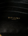 Calfskin Matelasse Monogram Mini Lou Camera Bag Greyish Brown