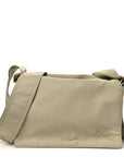 Canvas Trench Crossbody Bag Flax