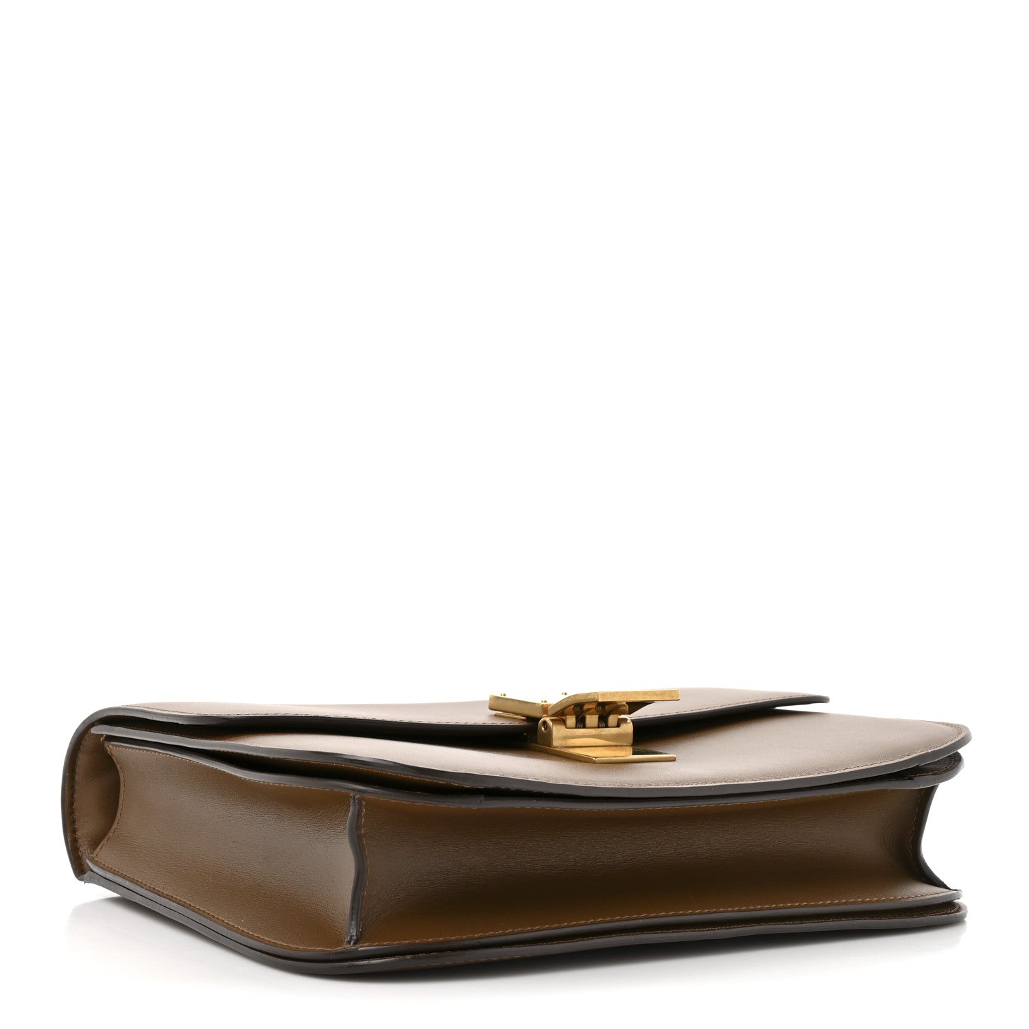 Box Calfskin Medium Classic Box Flap Bag  Camel