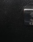 Lambskin Quilted Mini Rectangular Flap Black