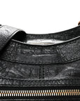 Agneau Giant 21 Rose Gold  Hardware Part Time Black