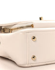 Caviar Quilted Medium Business Affinity Flap White