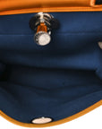 Vache Hunter Toile Herbag Zip 31 PM Jaune D'Or Bleu Izmir
