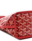 Goyardine Reversible Mini Anjou Red