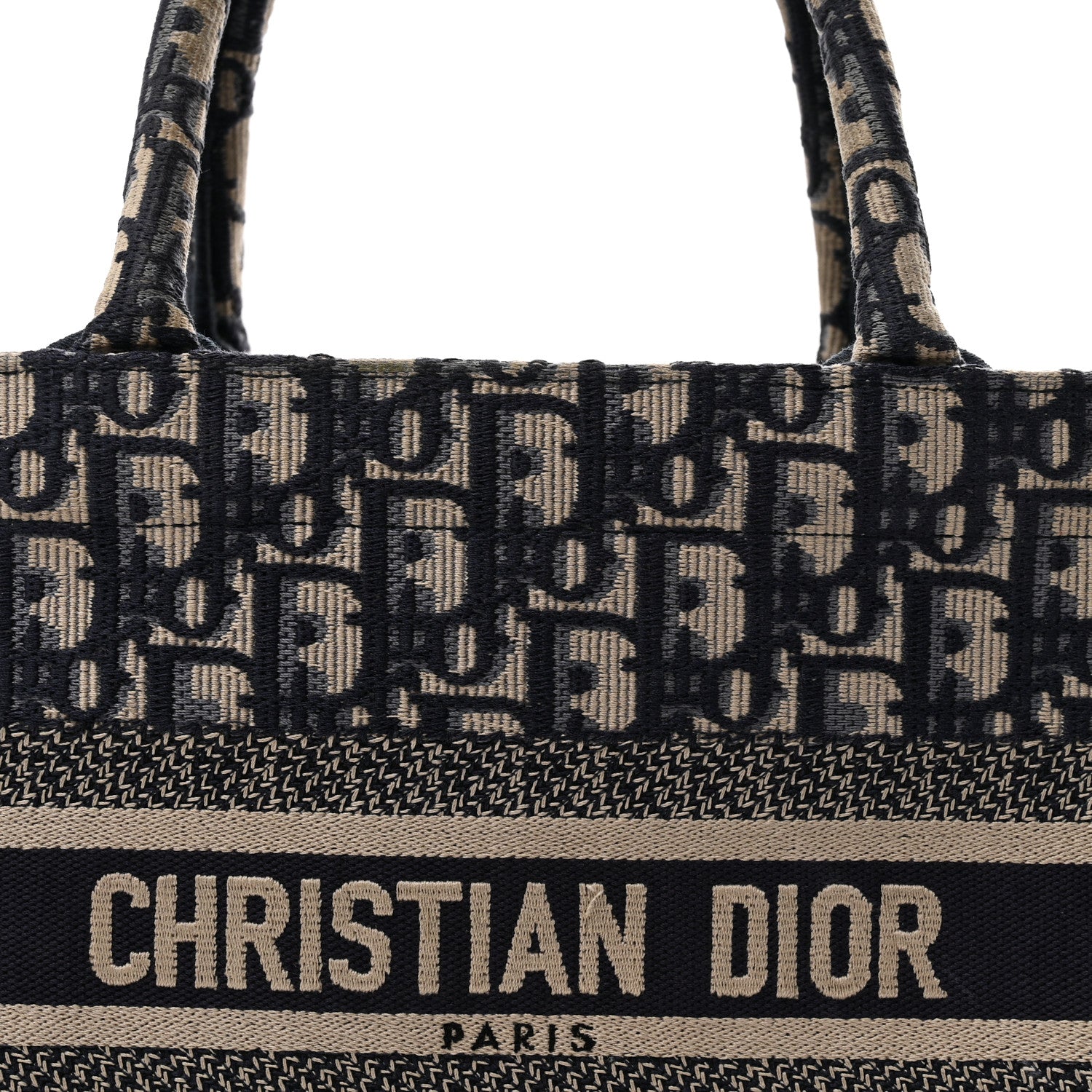 Oblique Small Book Tote Blue Multicolor