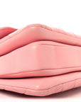 Lambskin Quilted Medium Trendy CC Flap Dual Handle Bag Pink