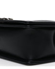 Lambskin Quilted New Medium Boy Flap Black