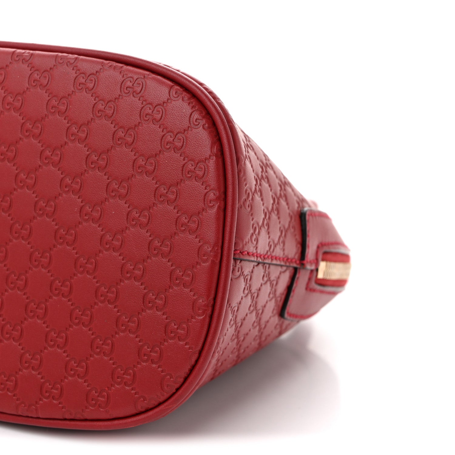 Soft MicroGCCIssima Mini Dome Bag Rosso