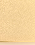 Taurillon Snakeskin Mini Capucines Banane