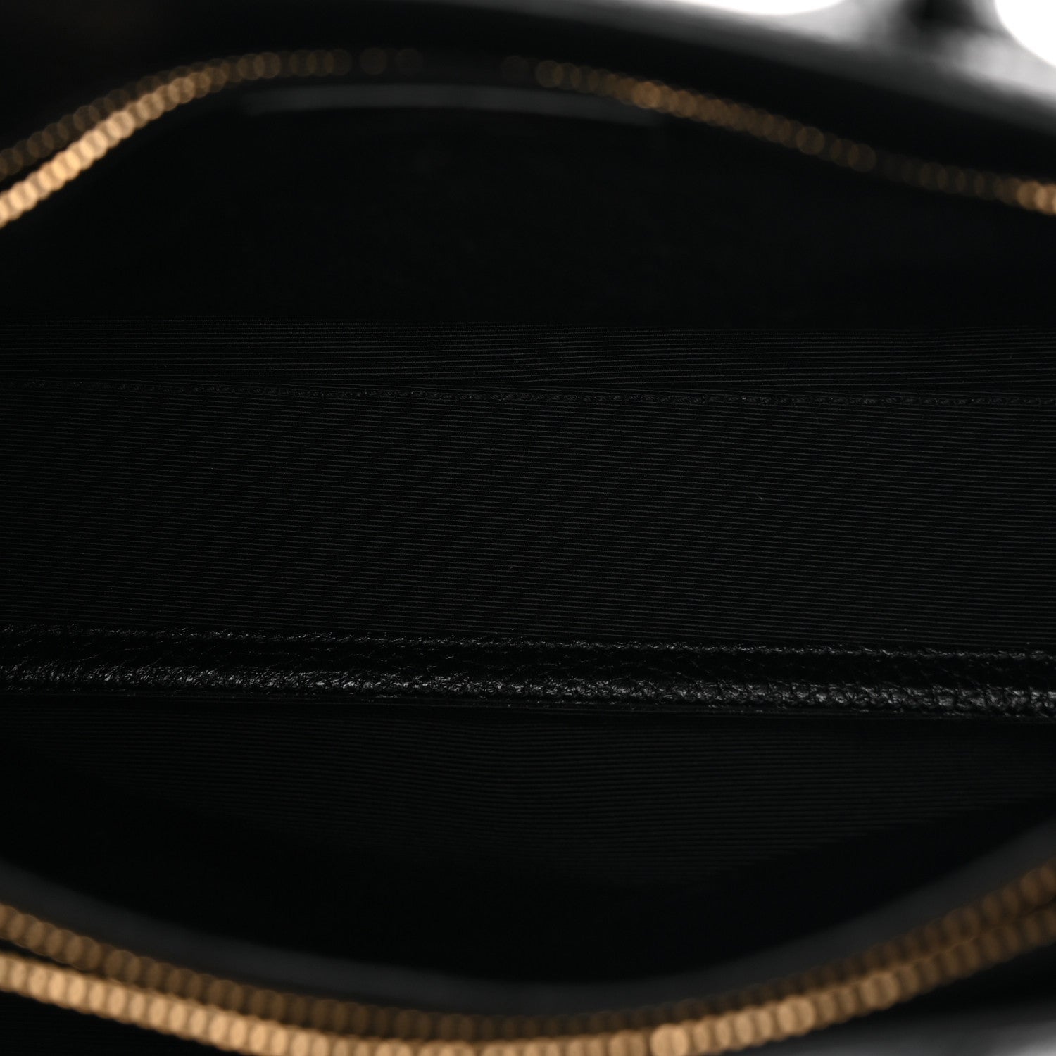 Grained Calfskin Small Sac De Jour Black