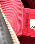 Aged Calfskin Quilted Charms Small Gabrielle Hobo Black