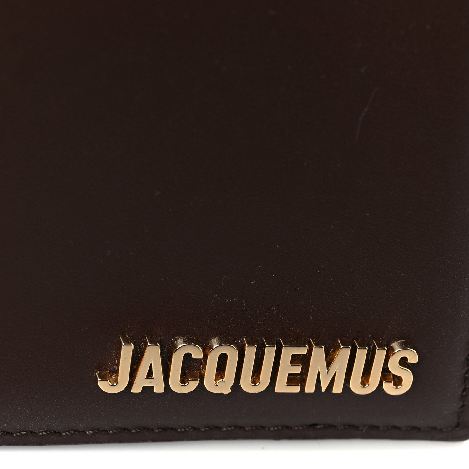 Smooth Calfskin Le Chiquito Noeud Dark Brown
