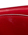 Box Calfskin Small Classic Box Flap Bag Red