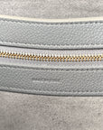 Soft Grained Calfskin Small Belt Cabas Phantom Grey