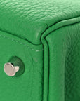 Togo Shiny Niloticus Crocodile Kelly Retourne Touch 28 Bambou