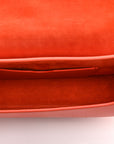 Box Calfskin East West Bobby Bag Orange