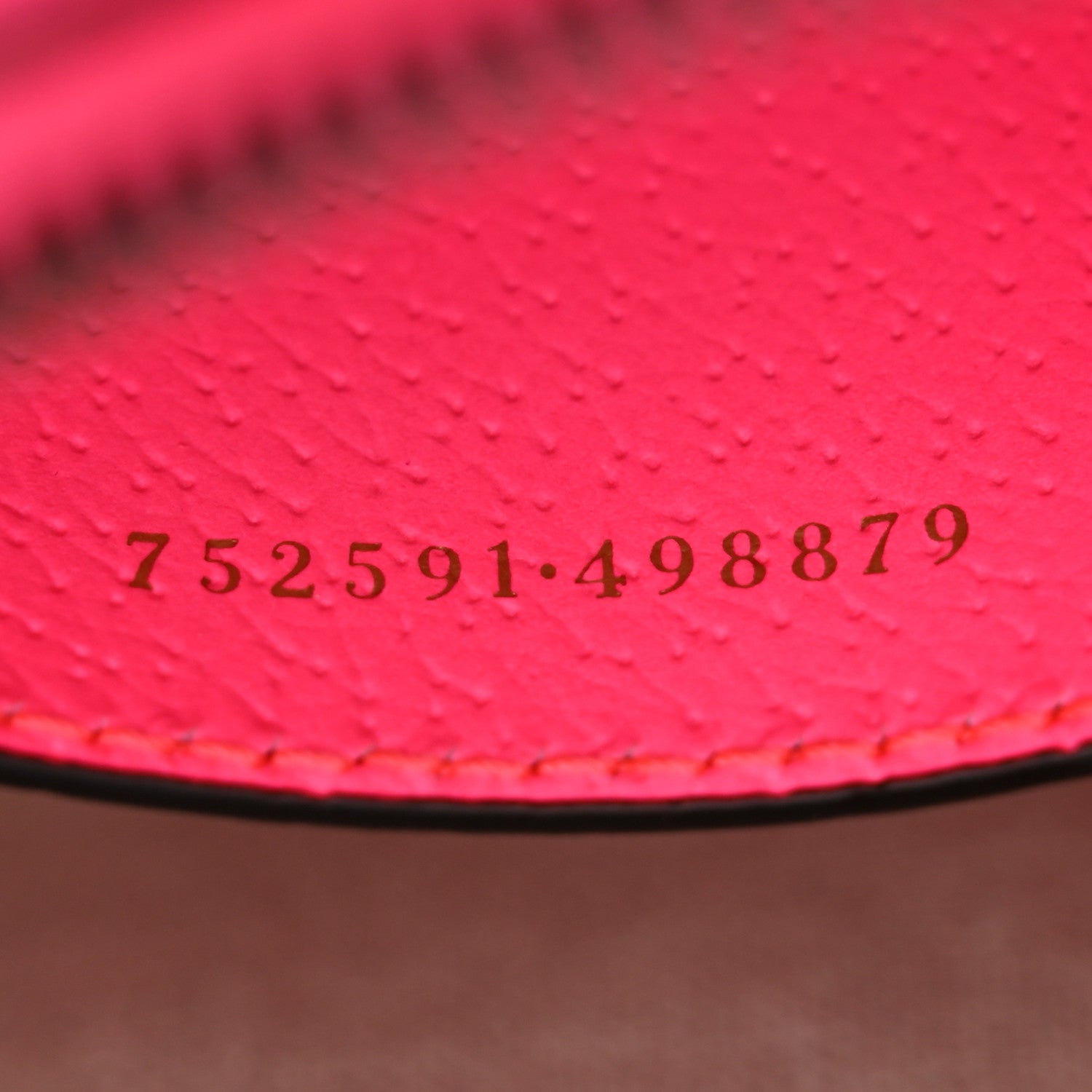 GG Supreme Monogram Textured Dollar Calfskin Web Ophidia Small Crossbody Bag Beige Ebony Fuchsia