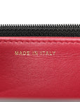 Lambskin Quilted CHNL 19 Wallet On Chain WOC Black