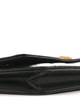 Lambskin Quilted Boy Wallet On Chain WOC Black