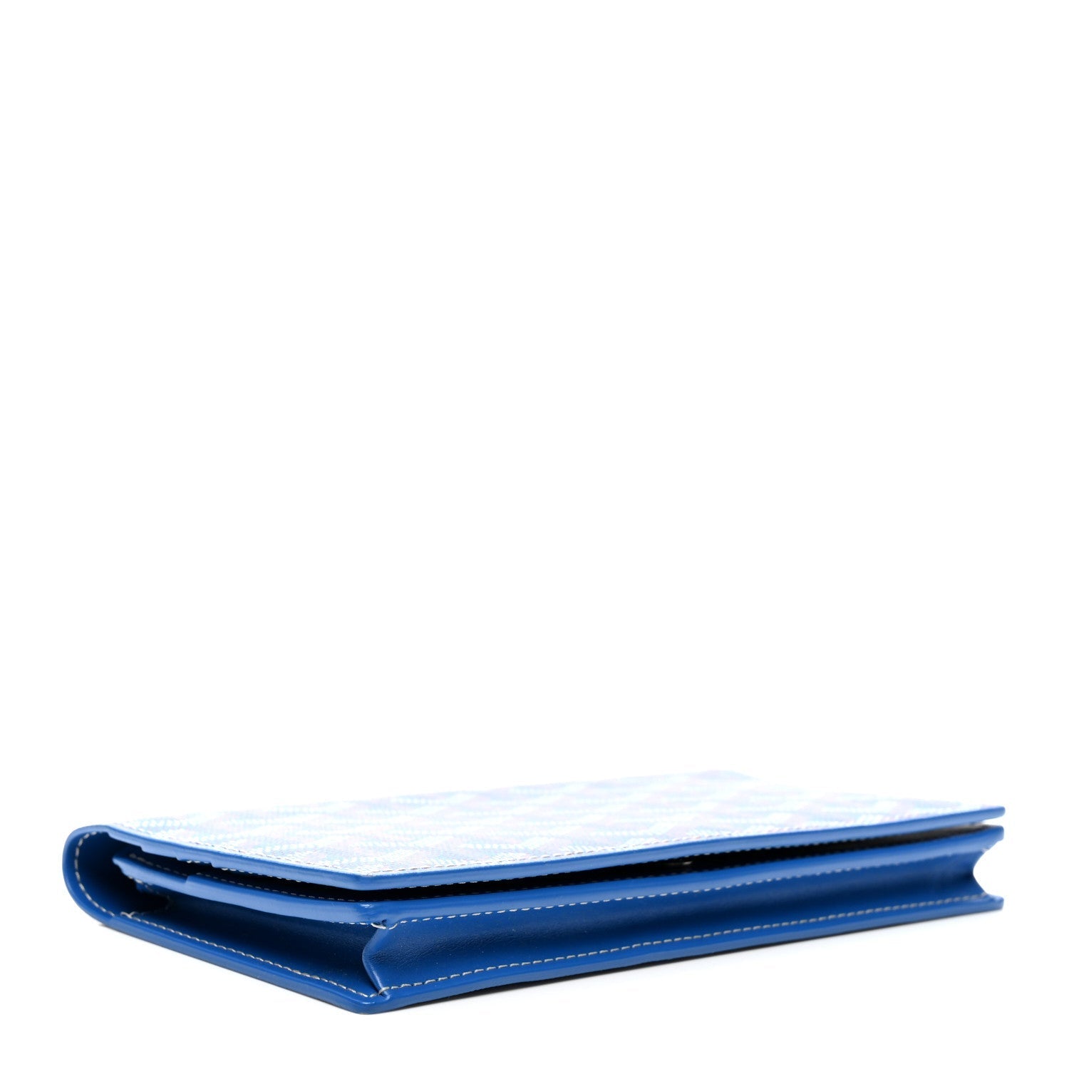 Goyardine Richelieu Wallet Sky Blue