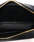 Grain De Poudre Matelasse Monogram Mini Lou Camera Bag Black