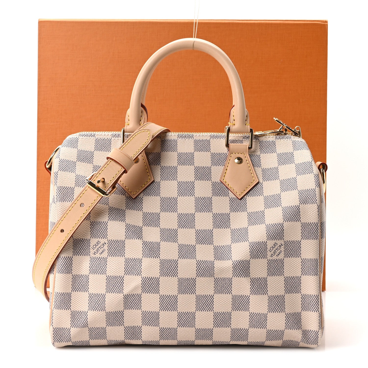 Damier Azur Speedy Bandouliere 25