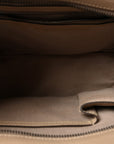 Drummed Calfskin Micro Luggage Dune