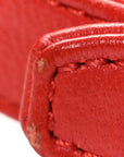 Lambskin Quilted CHNL 19 Waist Bag Red
