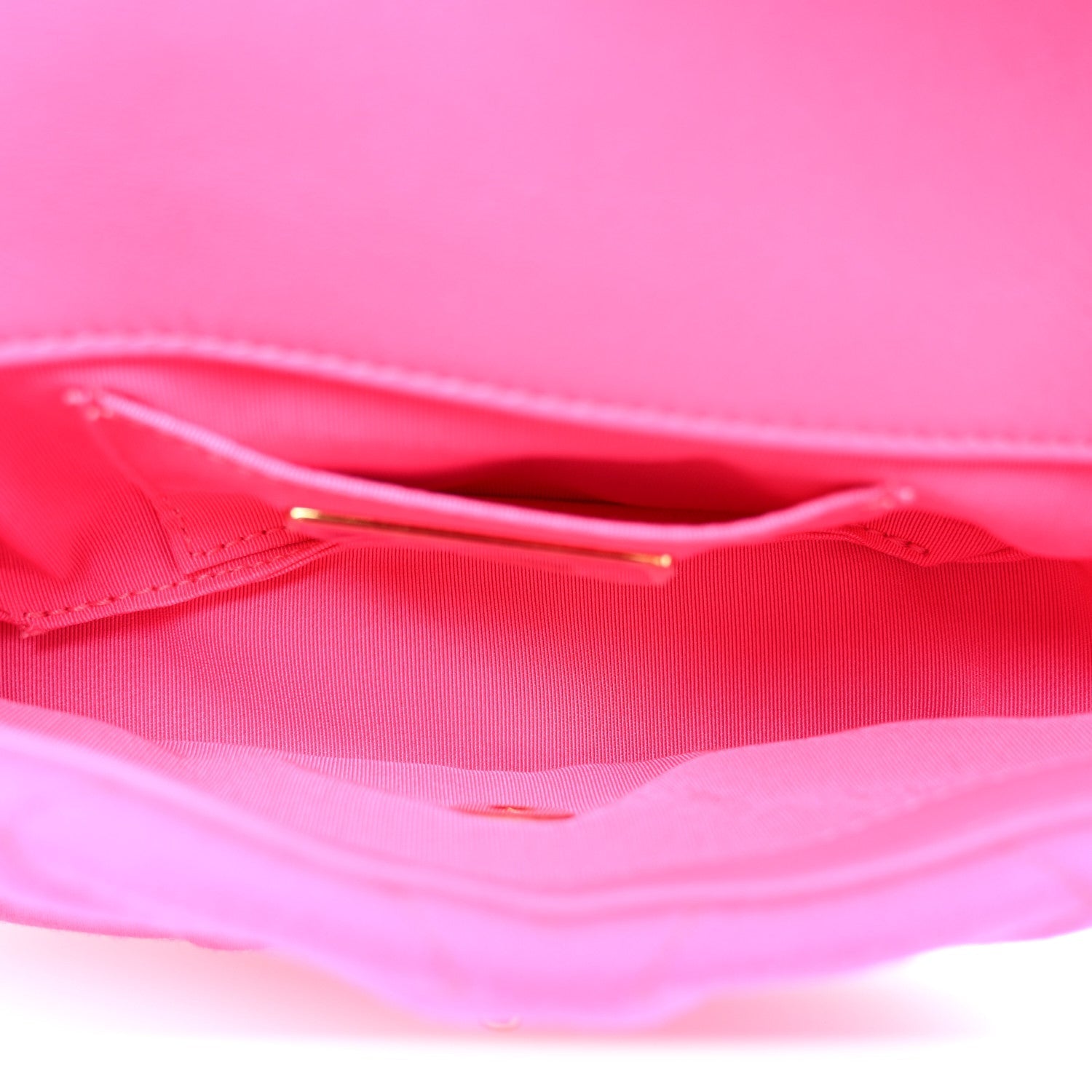 Jersey Quilted CHNL 19 Waist Bag Pink