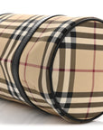 Nova Check Barrel Bag Black