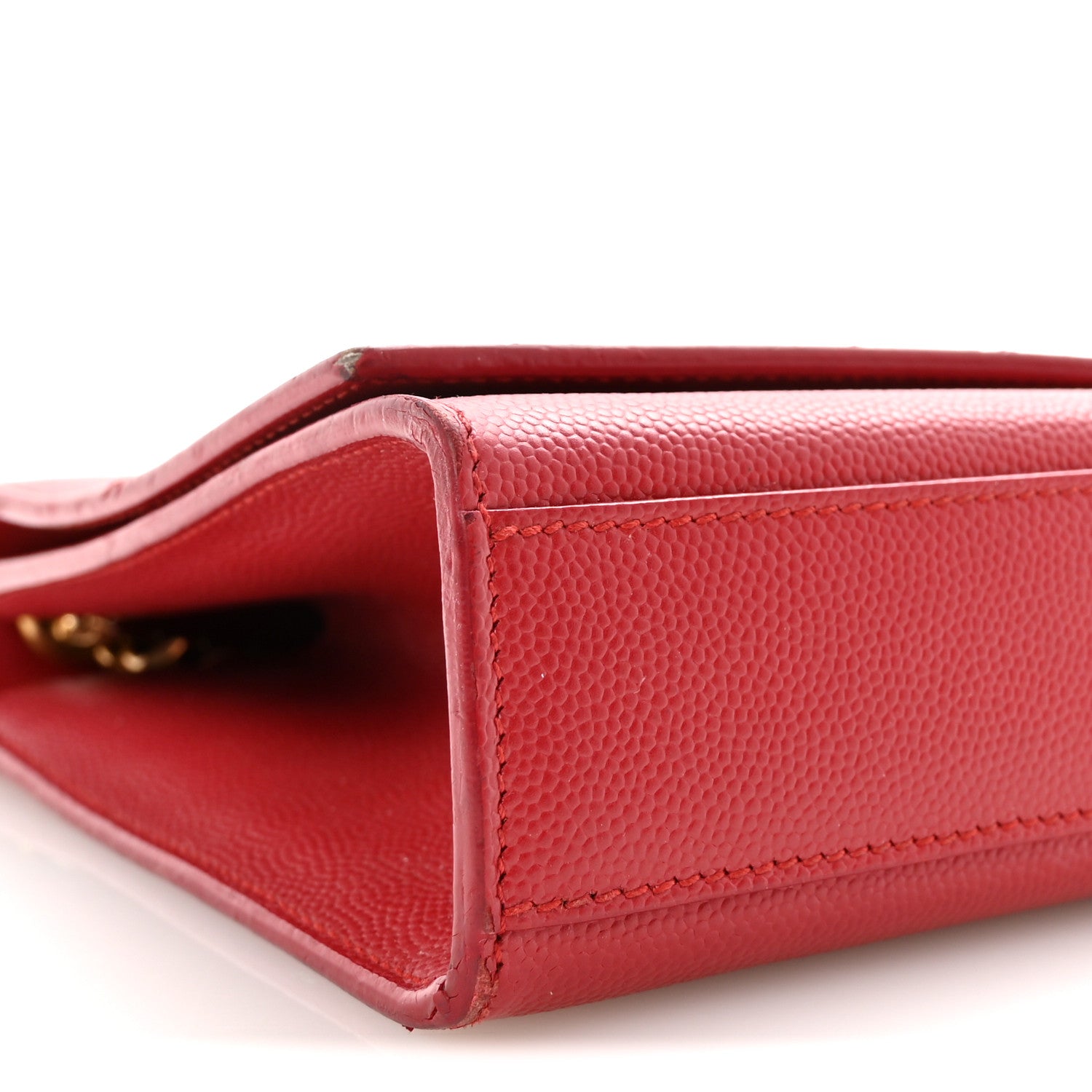 Grain De Poudre Medium Monogram Kate Satchel Red