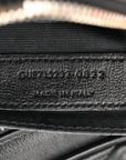 Calfskin Matelasse Monogram Lou Camera Bag Black