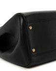 Dauphine Large Miss Sicily Satchel Black
