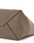 Soft Grained Calfskin Small Belt Cabas Phantom Taupe