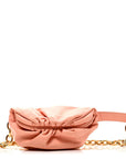 Nappa The Belt Chain Pouch Peachy