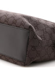 GG Supreme Monogram Large Beatrix Tote Dark Brown