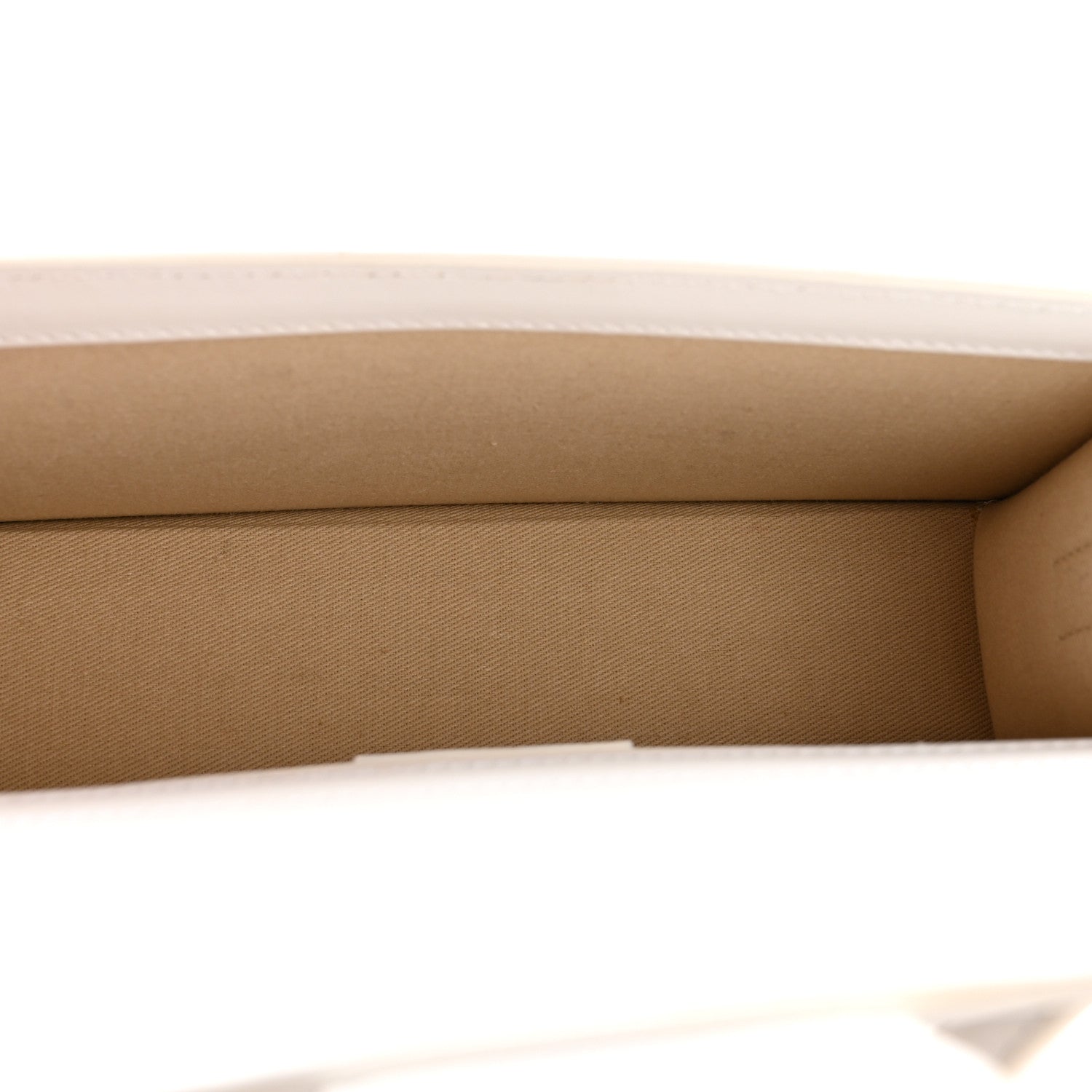 Smooth Calfskin Le Bambino White
