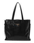 Soft Lux Large Shopping Tote Black