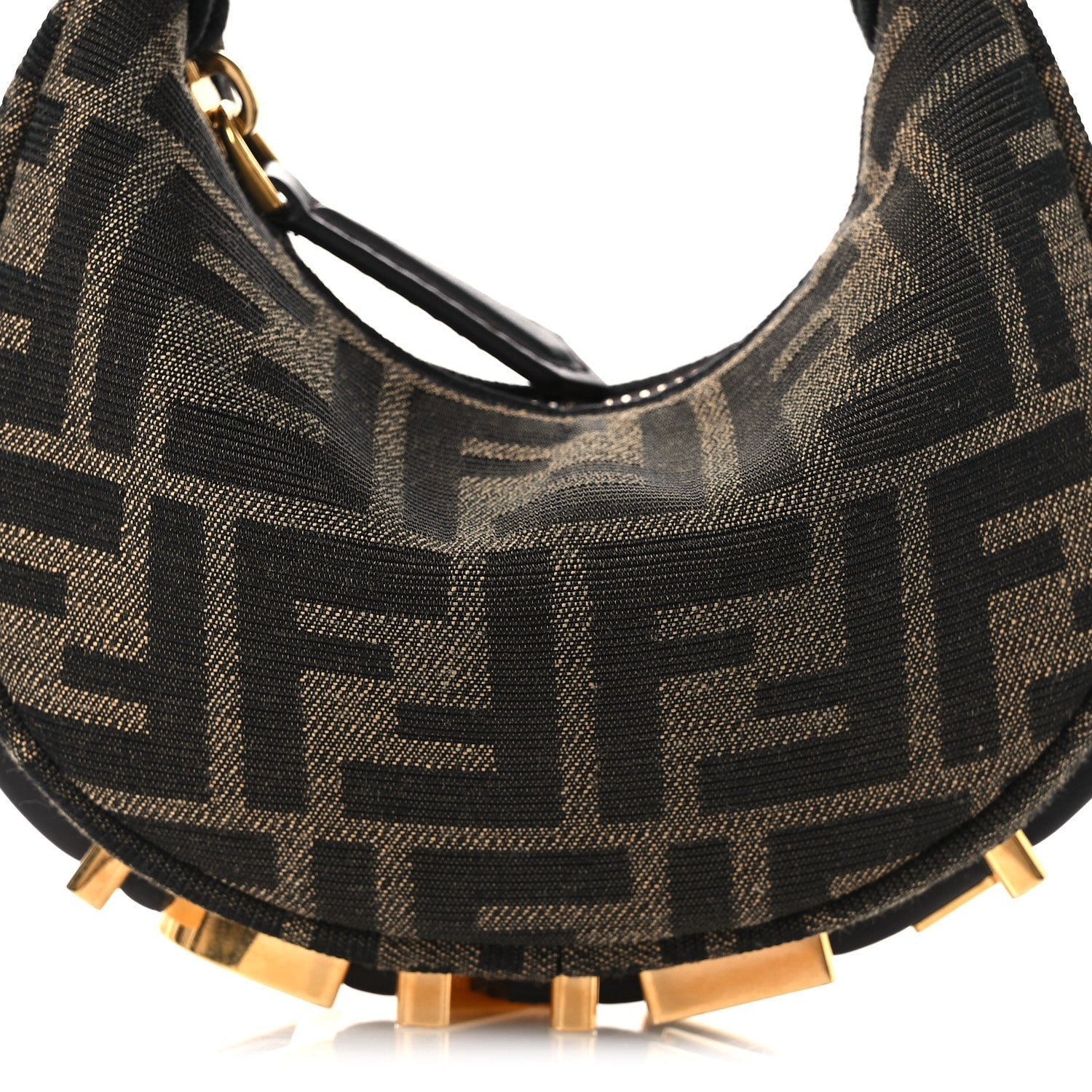 Fabric Jacquard FF 1974 Nano FNDIgraphy Hobo Charm Tobacco Moro