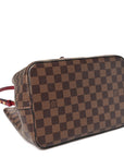 Damier Ebene Neonoe MM  Cherry Berry