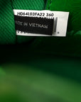 Shiny Crinkled Calfskin Mini The Tote Bag Fern Green